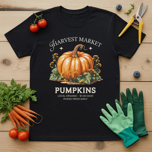 Harvest Market Pumpkins T-Shirt