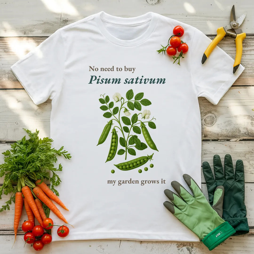 My Garden Grows Pisum Sativum T-Shirt