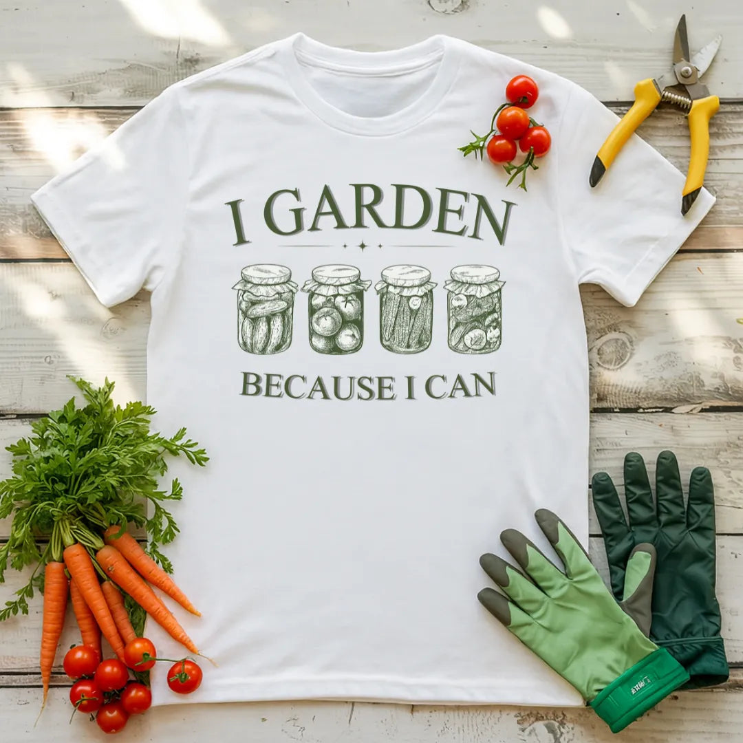 I Garden Because I Can T-Shirt