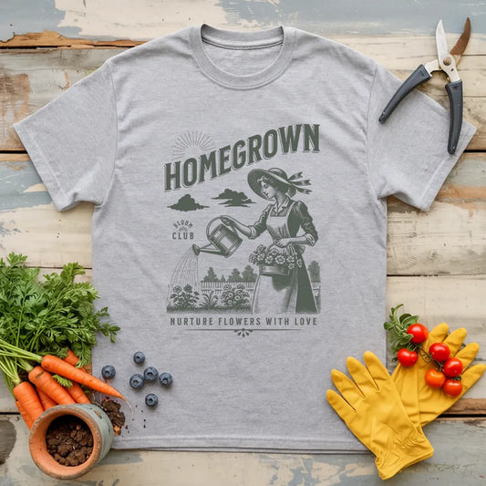 Homegrown Flowers With Love T-Shirt