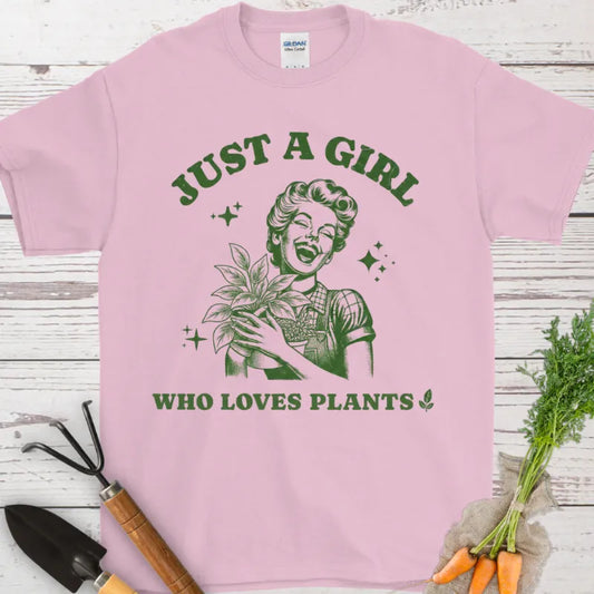 Just a Girl Who Love Plants T-Shirt