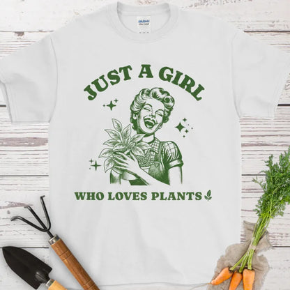 Just a Girl Who Love Plants T-Shirt
