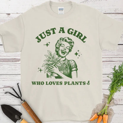 Just a Girl Who Love Plants T-Shirt