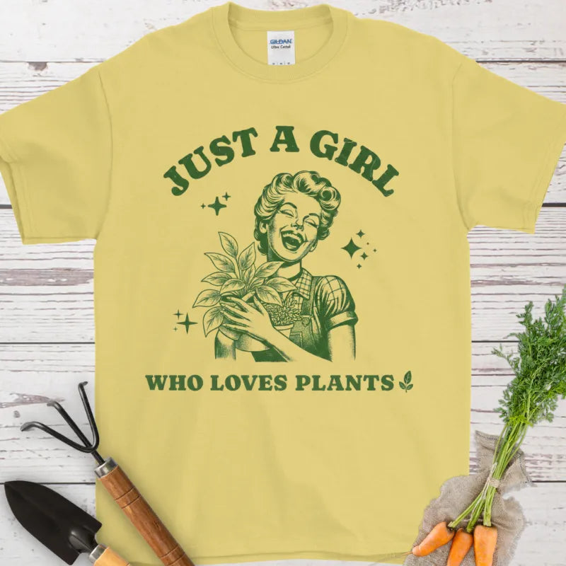 Just a Girl Who Love Plants T-Shirt