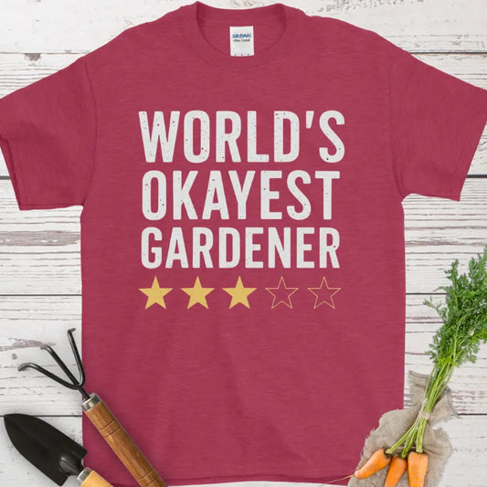 World's Okayest Gardener T-Shirt
