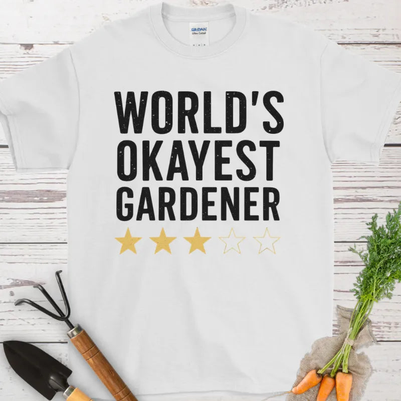 World's Okayest Gardener T-Shirt