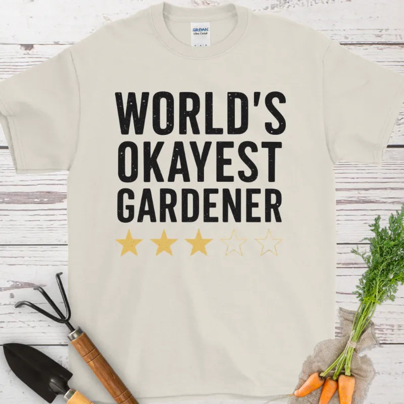 World's Okayest Gardener T-Shirt