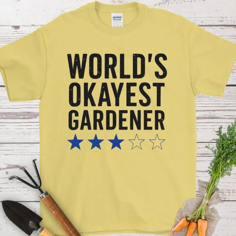 World's Okayest Gardener T-Shirt