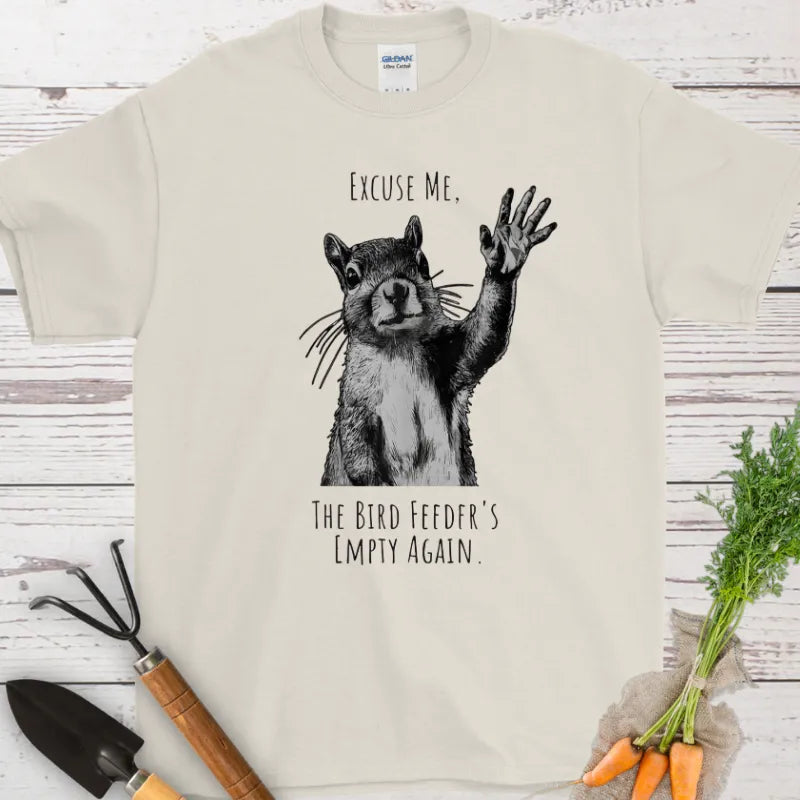 The Bird Feeder's Empty Again T-Shirt
