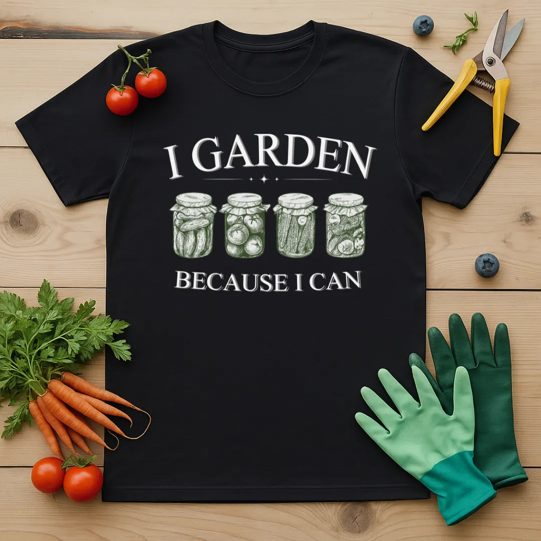 I Garden Because I Can T-Shirt