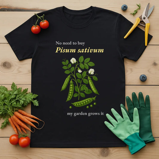 My Garden Grows Pisum Sativum T-Shirt