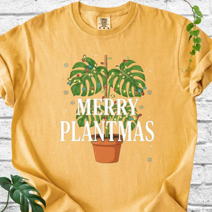 Monstera Merry Plantmas T-Shirt