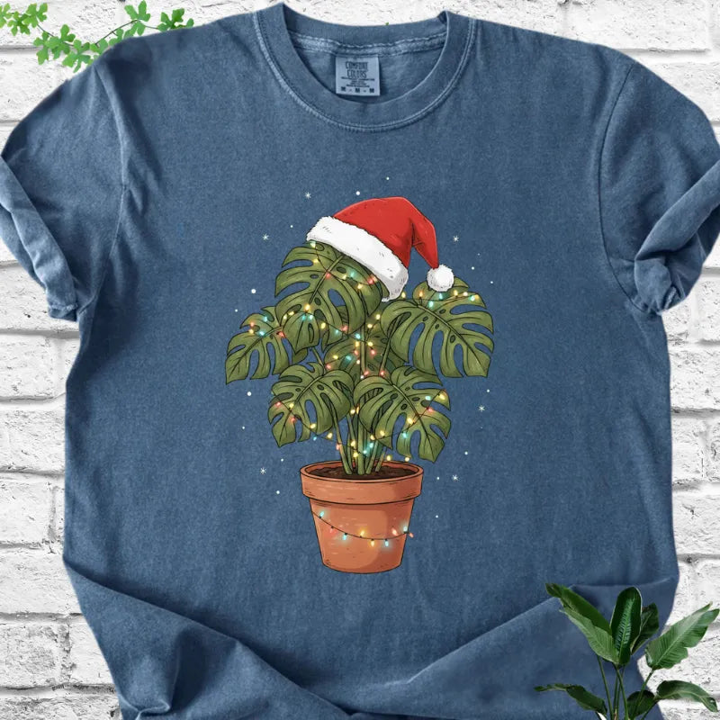 Merry Monstera Plantmas T-Shirt