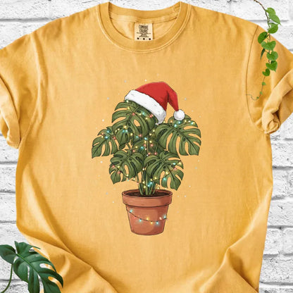 Merry Monstera Plantmas T-Shirt