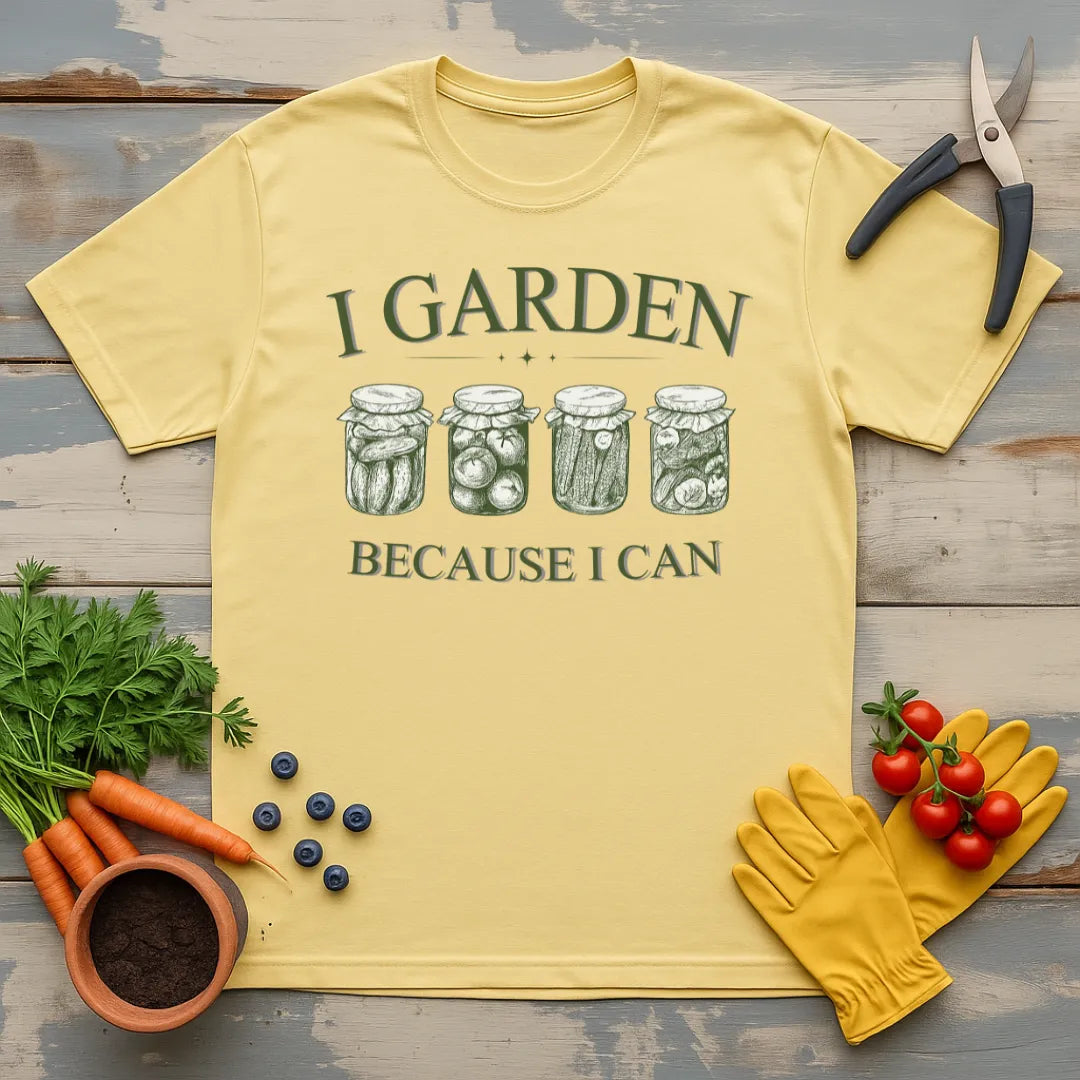 I Garden Because I Can T-Shirt