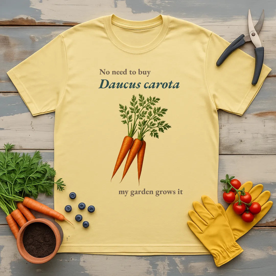 My Garden Grows Daucus Carota T-Shirt