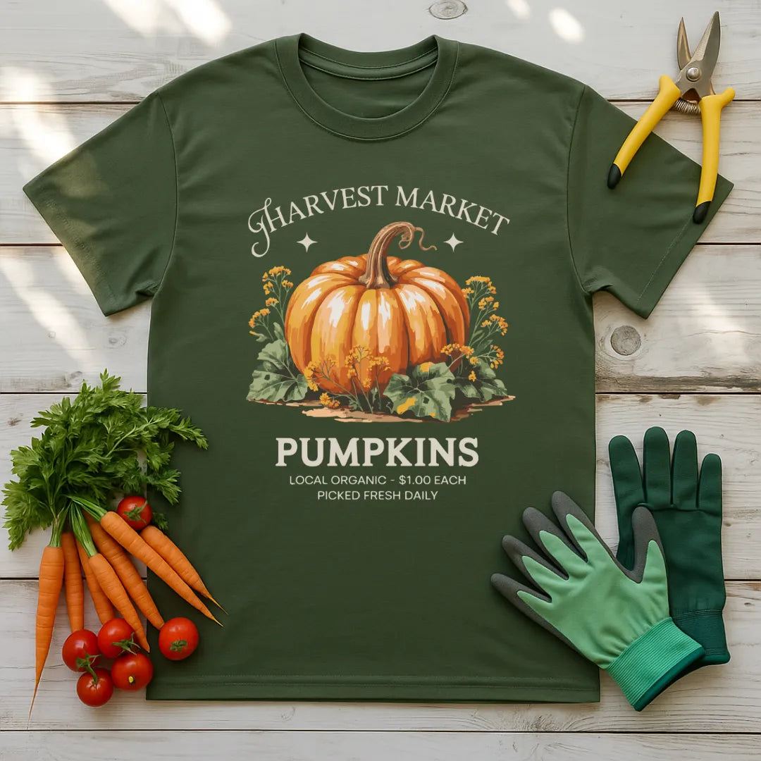Harvest Market Pumpkins T-Shirt