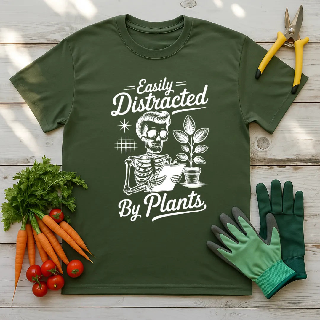 Easily Distracted By Plants 2 T-Shirt