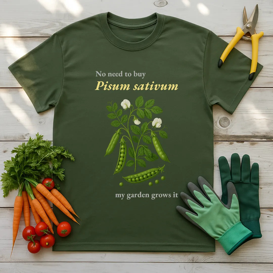 My Garden Grows Pisum Sativum T-Shirt