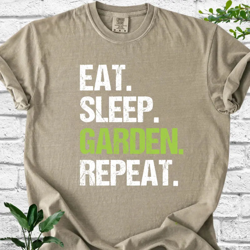 Eat Sleep Garden Repeat T-Shirt