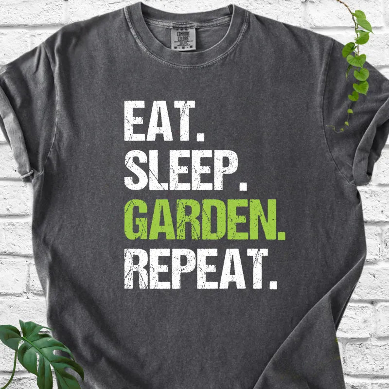 Eat Sleep Garden Repeat T-Shirt