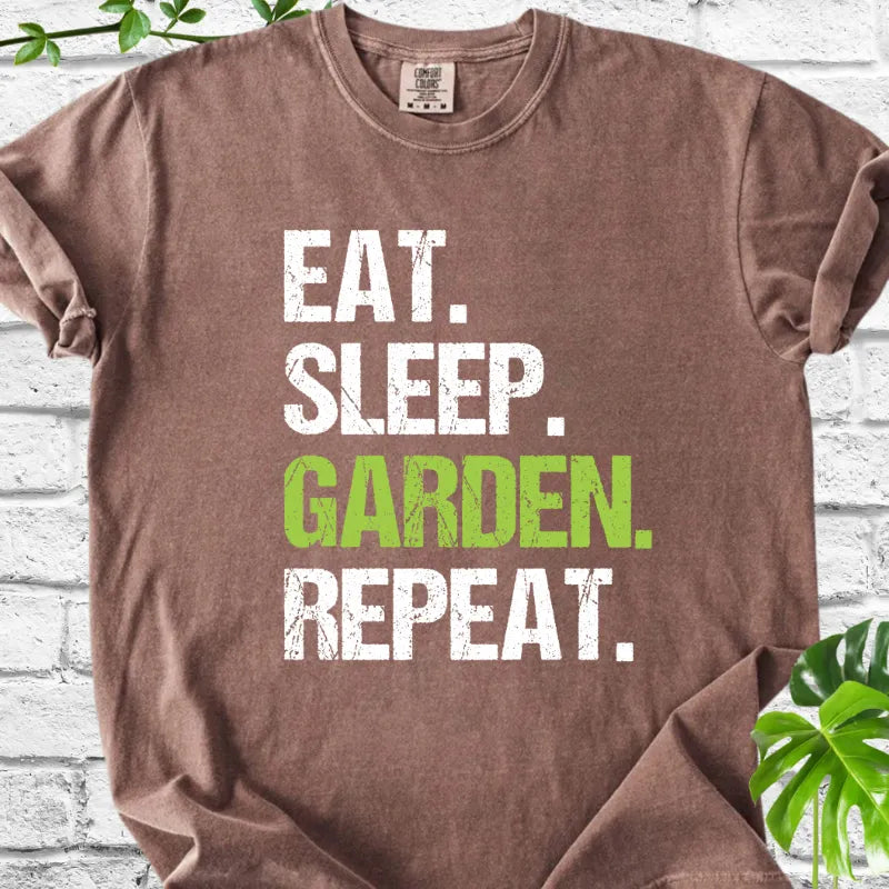 Eat Sleep Garden Repeat T-Shirt