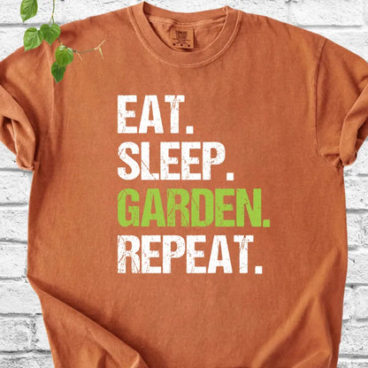 Eat Sleep Garden Repeat T-Shirt
