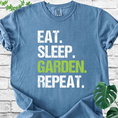Eat Sleep Garden Repeat T-Shirt