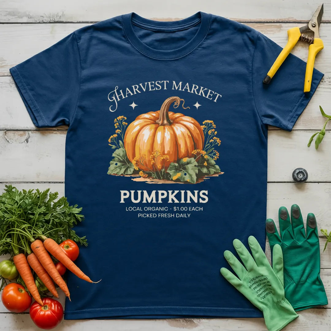 Harvest Market Pumpkins T-Shirt
