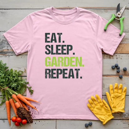 Eat. Sleep. Garden. Repeat. T-Shirt