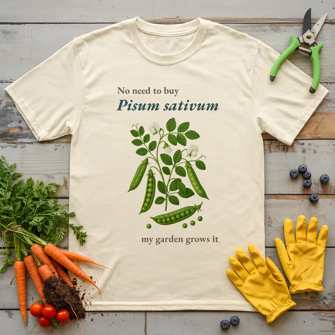 My Garden Grows Pisum Sativum T-Shirt