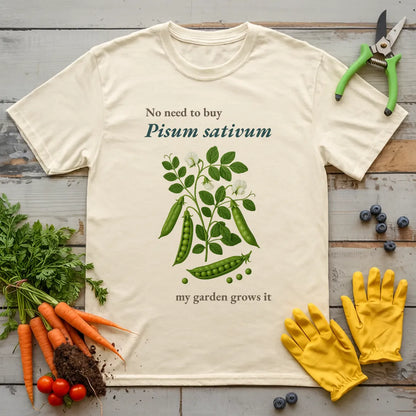 My Garden Grows Pisum Sativum T-Shirt
