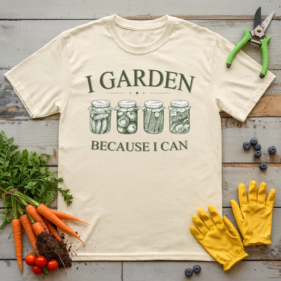 I Garden Because I Can T-Shirt