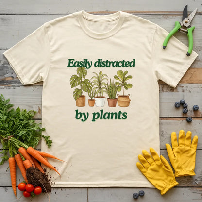 Easily Distracted By Plants T-Shirt