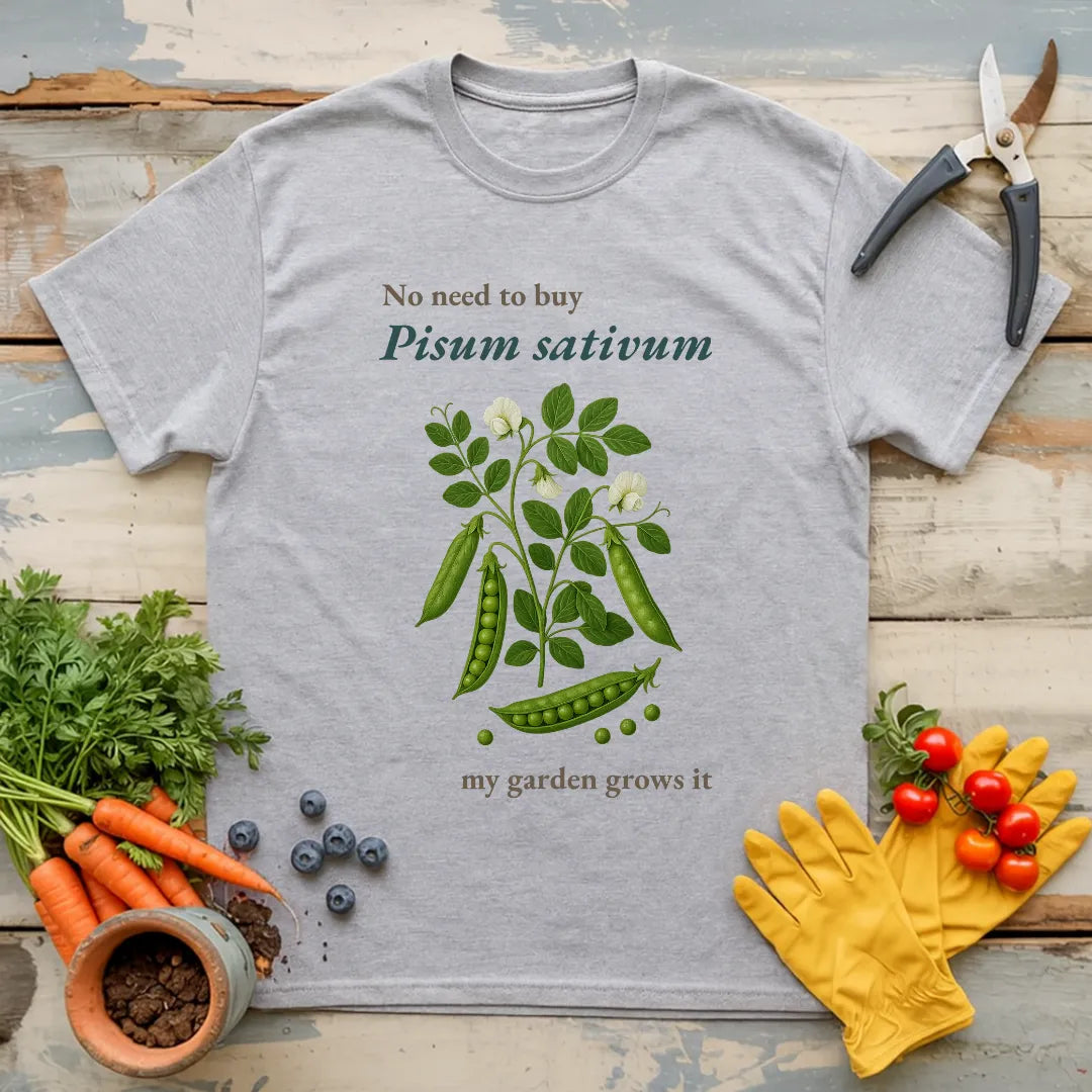 My Garden Grows Pisum Sativum T-Shirt
