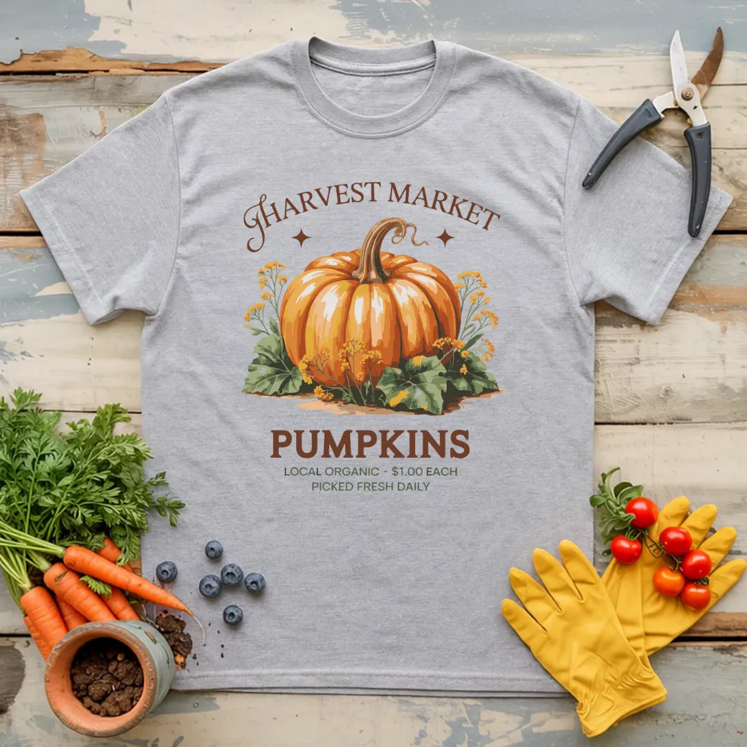 Harvest Market Pumpkins T-Shirt