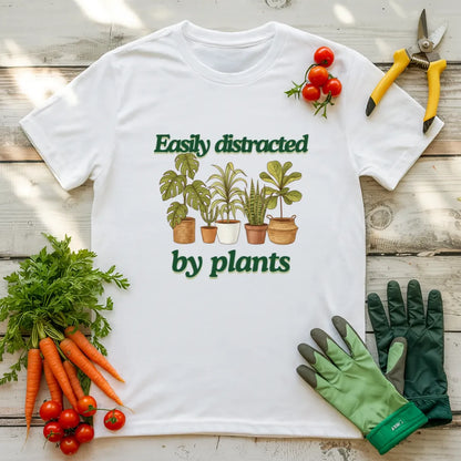 Easily Distracted By Plants T-Shirt