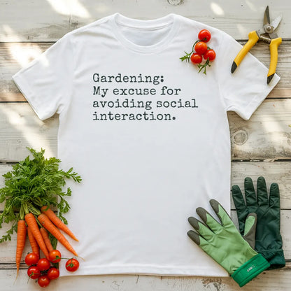 Gardening My Excuse T-Shirt