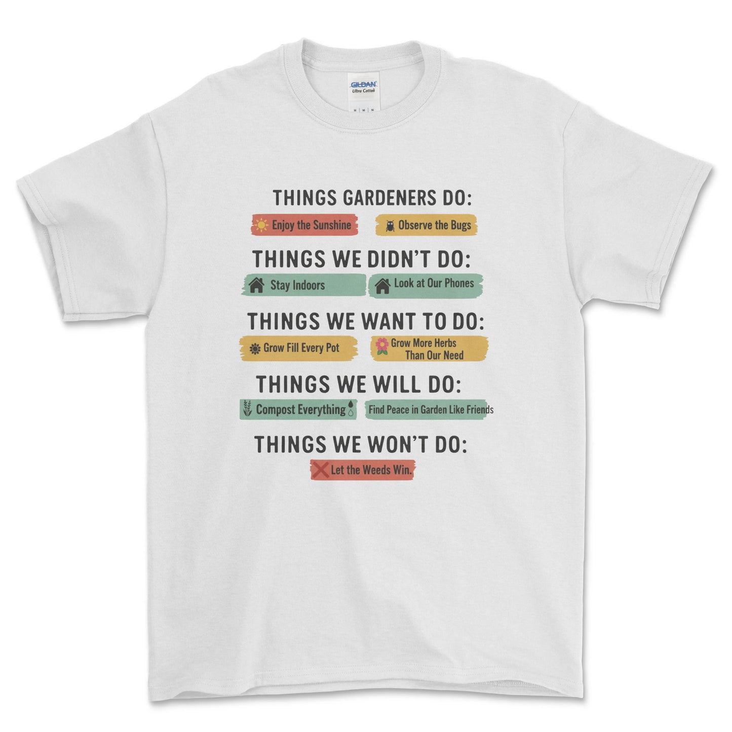 Things We Did T-Shirt
