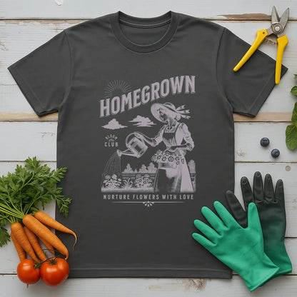 Homegrown Flowers With Love T-Shirt