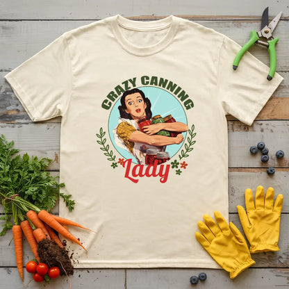 Crazy Canning Lady T-Shirt