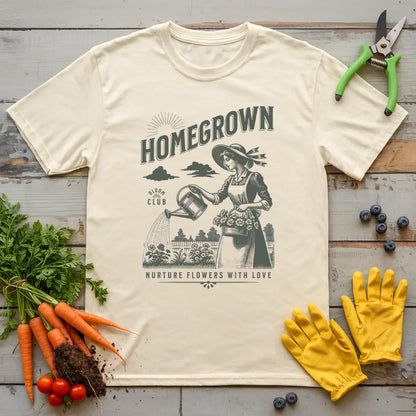 Homegrown Flowers With Love T-Shirt