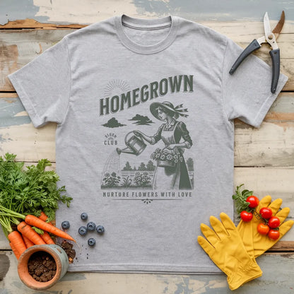 Homegrown Flowers With Love T-Shirt